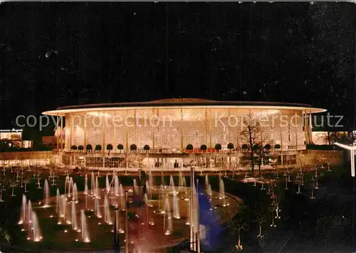 AK / Ansichtskarte Exposition Universelle Bruxelles 1958 Pavillon Etats Unis  Kat. Expositions