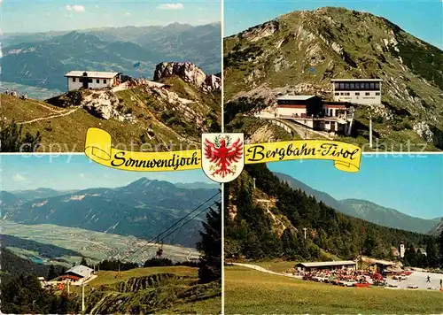 AK / Ansichtskarte Sessellift Kramsacher Sonnwendjoch Berghaus Sonnwendjoch  Kat. Bahnen