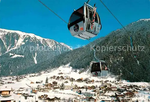 AK / Ansichtskarte Seilbahn Gaschurn Montafon Vorarlberg  Kat. Bahnen