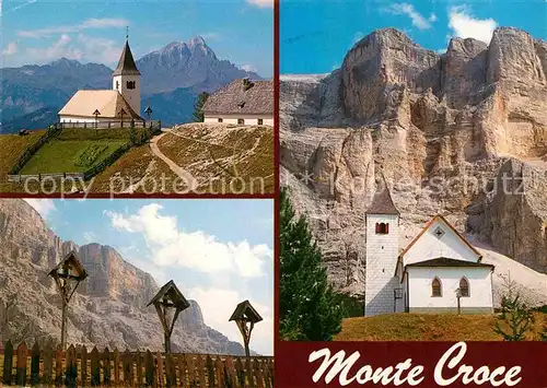 AK / Ansichtskarte Alta Badia Monte Croce Santuario S. Croce  Kat. Dolomiten Italien