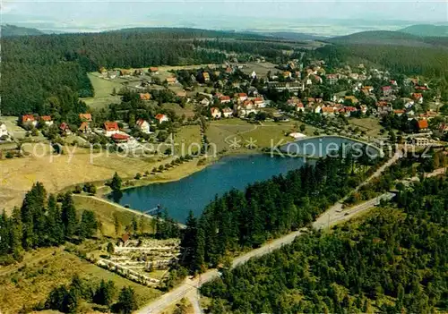 AK / Ansichtskarte Hahnenklee Bockswiese Harz Fliegeraufnahme Kat. Goslar