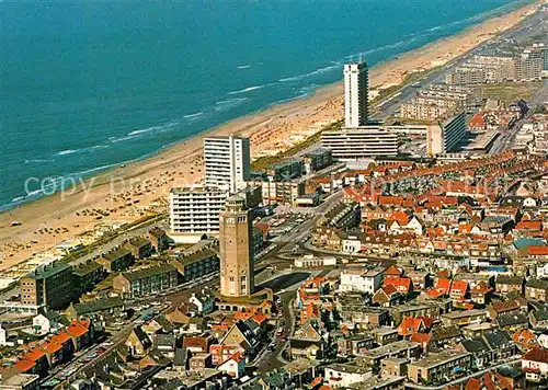 AK / Ansichtskarte Zandvoort Holland Fliegeraufnahme