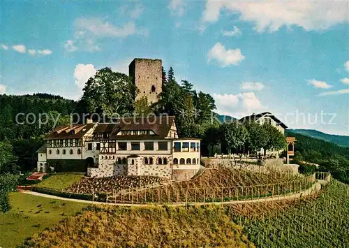 AK / Ansichtskarte Buehl Baden Ruine Alt Windeck Burggaststaette  Kat. Buehl