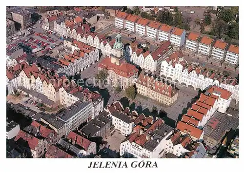 AK / Ansichtskarte Jelenia Gora Hirschberg Schlesien Plac Ratuszowy 