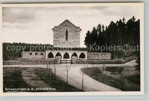 AK / Ansichtskarte Schwenningen Neckar Krematorium Kat. Villingen Schwenningen