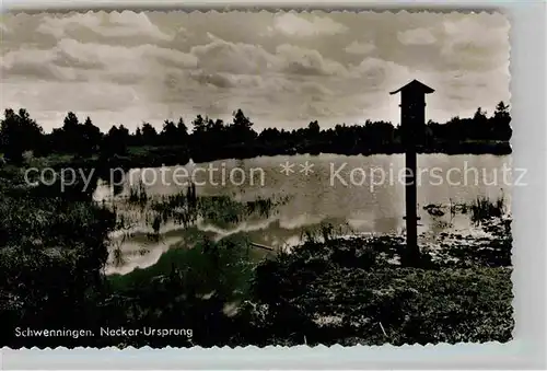 AK / Ansichtskarte Schwenningen Neckar Neckar Ursprung Kat. Villingen Schwenningen