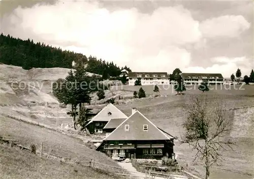 AK / Ansichtskarte Todtnauberg Familienheim Tannenhof Kat. Todtnau