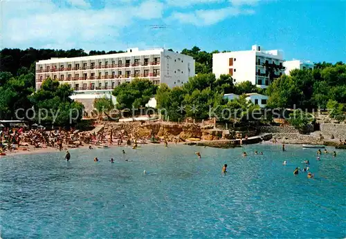 AK / Ansichtskarte Playa Portinatx Hotel Ciguena Playa y Hotel Oasis