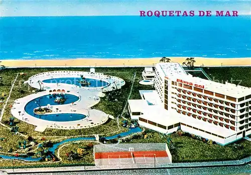 AK / Ansichtskarte Roquetas de Mar Urbanizacion Playa Serena Hotel Playasol Kat. Costa de Almeria
