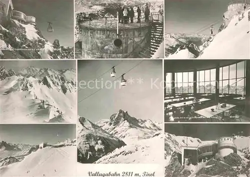 AK / Ansichtskarte Seilbahn Valluga RestaurantSt. Anton am Arlberg  Kat. Bahnen