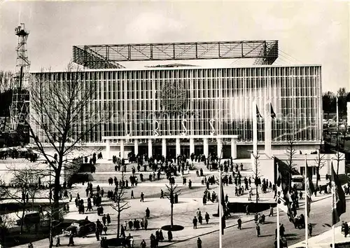 AK / Ansichtskarte Exposition Internationale Bruxelles 1958 Pavillon de l U.R.S.S. 