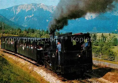 AK / Ansichtskarte Zahnradbahn Lokomotive Puchberg Schneeberg Kat. Bergbahn