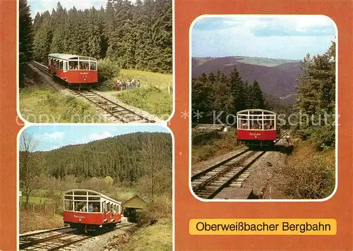 AK / Ansichtskarte Bergbahn Oberweissbach  Kat. Bergbahn