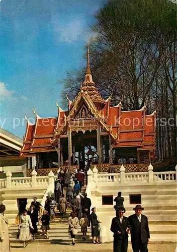 AK / Ansichtskarte Exposition Internationale Bruxelles 1958 Pavillon de la Thailande