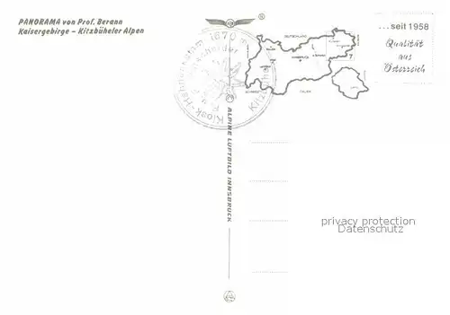 AK / Ansichtskarte Kufstein Tirol Kitzbuehel Grossglockner Grossvenediger  Kat. Kufstein