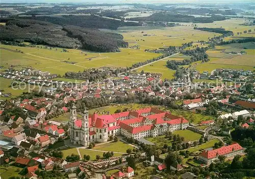 AK / Ansichtskarte Ottobeuren Basilika Fliegeraufnahme Kat. Ottobeuren