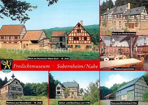 AK / Ansichtskarte Sobernheim Freilichtmuseum Hunsrueck Nahe Dorf Rathaus Hasselbach Kat. Bad Sobernheim