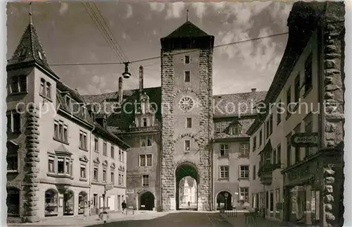 AK / Ansichtskarte Villingen Schwenningen Obertor Kat. Villingen Schwenningen