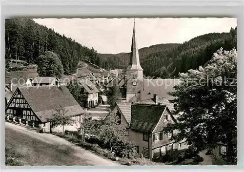 AK / Ansichtskarte Nussbach Schwarzwald Kirche Kat. Triberg im Schwarzwald