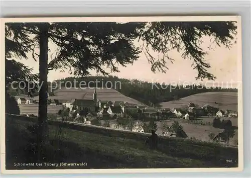 AK / Ansichtskarte Schoenwald Schwarzwald Teilansicht Kat. Schoenwald im Schwarzwald