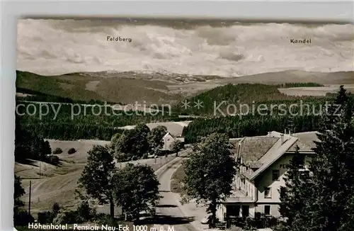 AK / Ansichtskarte Furtwangen Hotel Neu Eck Kat. Furtwangen im Schwarzwald