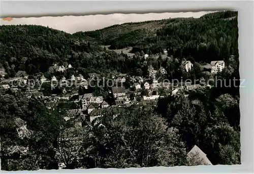 AK / Ansichtskarte Triberg Schwarzwald Panorama Kat. Triberg im Schwarzwald