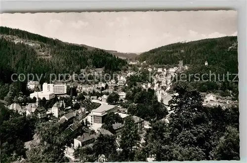 AK / Ansichtskarte Triberg Schwarzwald Teilansicht Kat. Triberg im Schwarzwald