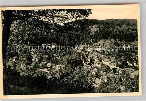 AK / Ansichtskarte Triberg Schwarzwald Teilansicht Kat. Triberg im Schwarzwald