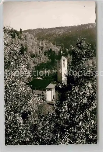 AK / Ansichtskarte Triberg Schwarzwald Katholische Kirche  Kat. Triberg im Schwarzwald