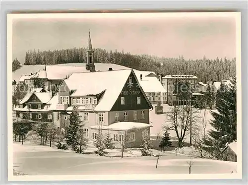 AK / Ansichtskarte Schoenwald Schwarzwald Haus Schaetzle Kat. Schoenwald im Schwarzwald