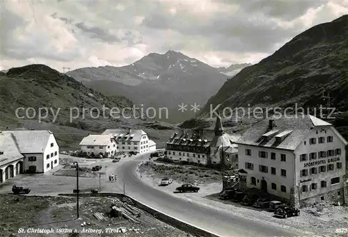 AK / Ansichtskarte Arlberg St. Christoph Kat. Oesterreich