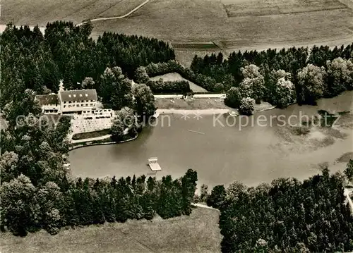 AK / Ansichtskarte Bad Duerrheim Hotel am Salinensee Fliegeraufnahme Kat. Bad Duerrheim