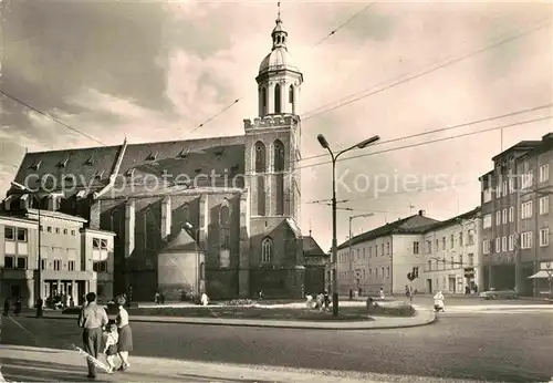 AK / Ansichtskarte Opava Troppau Kirchenpartie Kat. Opava