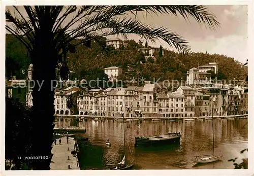 AK / Ansichtskarte Portofino Liguria Hafen Kat. Portofino