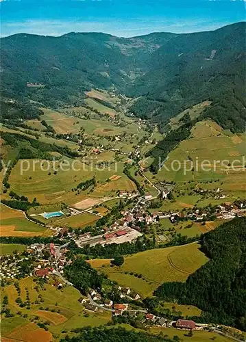 AK / Ansichtskarte Simonswald Ettersbach Haslachsimonswald Rohrhardsberg Schwarzwald Fliegeraufnahme Kat. Simonswald