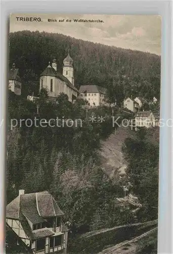 AK / Ansichtskarte Triberg Schwarzwald Wallfahrtskirche Kat. Triberg im Schwarzwald