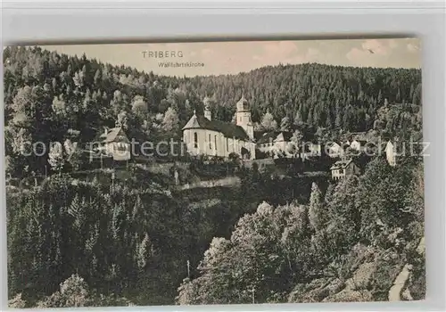 AK / Ansichtskarte Triberg Schwarzwald Wallfahrtskirche Kat. Triberg im Schwarzwald