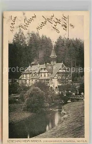 AK / Ansichtskarte Kirnach Genesungsheim Kirneck Kat. Unterkirnach Villingen Schwenningen