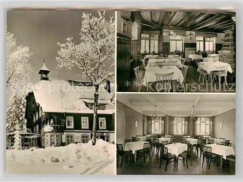 AK / Ansichtskarte Schoenwald Schwarzwald Hotel Hirschen Postauto Haltestelle Kat. Schoenwald im Schwarzwald