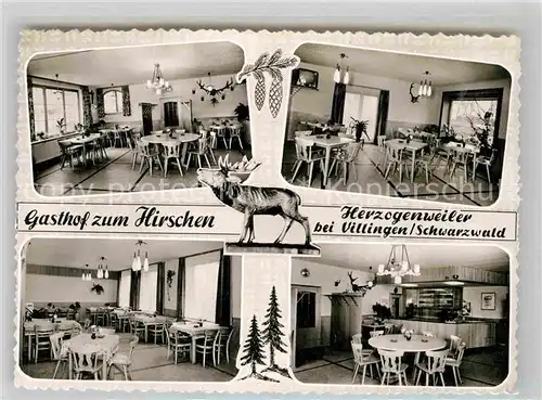 AK / Ansichtskarte Villingen Schwenningen Gasthaus zum Hirschen Kat. Villingen Schwenningen