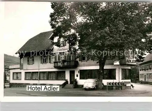 AK / Ansichtskarte Tennenbronn Hotel Adler Kat. Schramberg