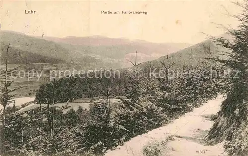 AK / Ansichtskarte Lahr Schwarzwald Partie am Panoramaweg Kat. Lahr