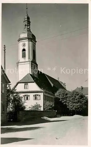 AK / Ansichtskarte Friesenheim Baden Kirche Kat. Friesenheim