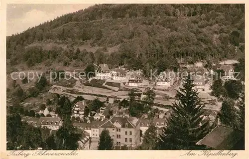 AK / Ansichtskarte Triberg Schwarzwald Am Kapellenweg Kat. Triberg im Schwarzwald