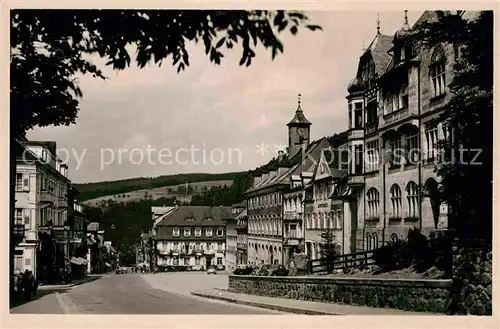 AK / Ansichtskarte Triberg Schwarzwald Marktplatz Kat. Triberg im Schwarzwald