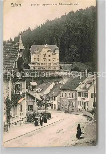 AK / Ansichtskarte Triberg Schwarzwald Dependance zu Schwarzwald Hotel Kat. Triberg im Schwarzwald