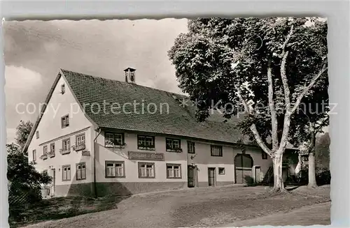 AK / Ansichtskarte Moenchweiler Gasthaus Cafe zum Hirsch Kat. Moenchweiler