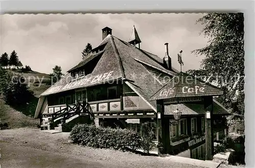 AK / Ansichtskarte Guetenbach Schwarzwald Hotel Cafe Bachhof