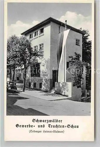 AK / Ansichtskarte Triberg Schwarzwald Heimat Museum Kat. Triberg im Schwarzwald