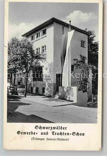 AK / Ansichtskarte Triberg Schwarzwald Heimat Museum Kat. Triberg im Schwarzwald